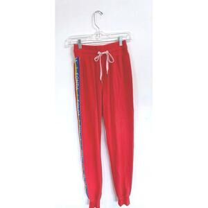 JANE FONDA Sweats / Red / Small / Super Soft and... It's Jane!